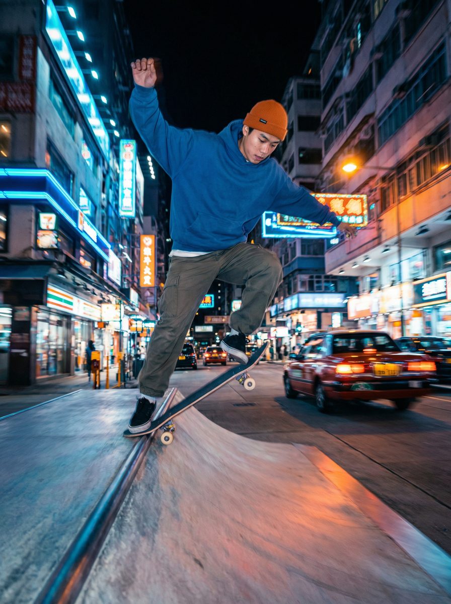 糖心Vlog 滑板少年夜间狂欢视频